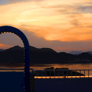 海上日落美景