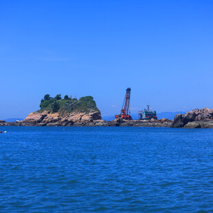 海上工程作业场景