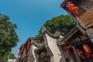 古街中式建筑