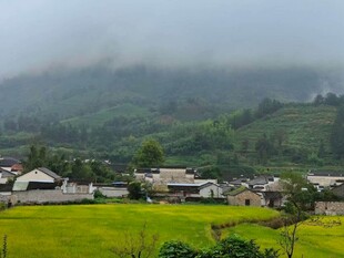 村庄 村落 大山