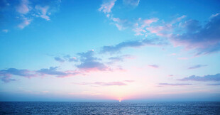 海上日落美景