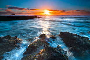 海边日落美景