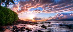 海边日落美景