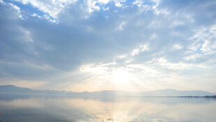 海上日出美景