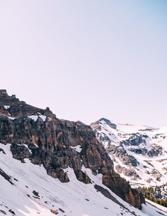 雪山壮丽景致