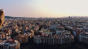 城市全景鸟瞰图