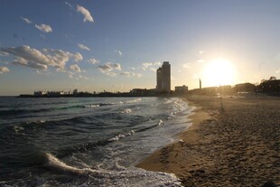 海边日落美景