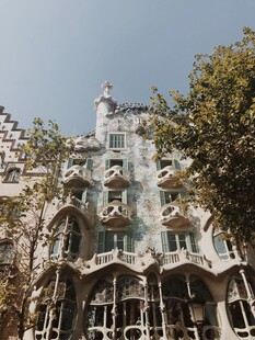 巴塞罗那奇幻建筑景观