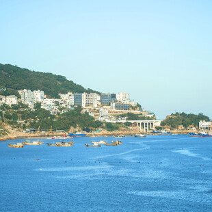 海滨城市风光
