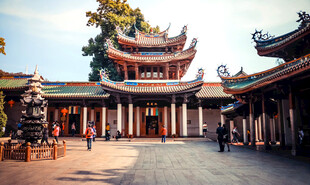 中式古建庭院景观