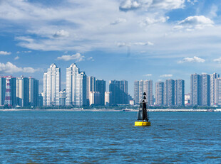 海滨城市风光