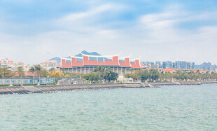 海滨城市风光