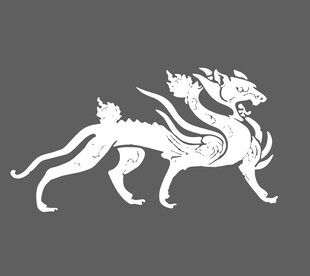 传统神兽麒麟图案设计