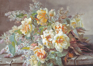 静物花卉油画