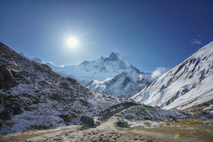 雪山壮丽风光