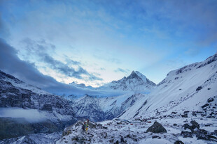 壮丽雪山美景
