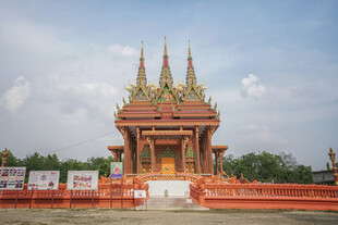 泰国风格寺庙建筑景观