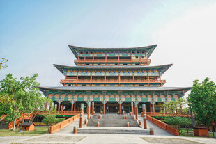 中式古建筑楼阁景观