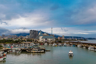 海港城市美丽风光