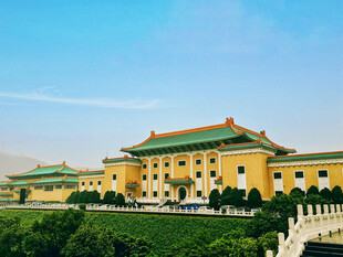 中式宫殿建筑景观
