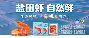 盐田虾自然鲜海报
