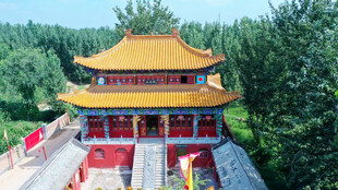 馆陶县斗姥宫中式古建筑寺庙景观