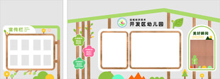 幼儿园宣传栏 园所介绍