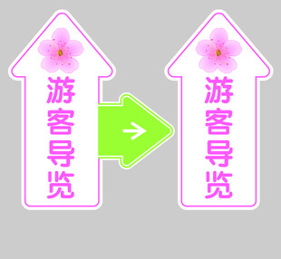 指示地贴