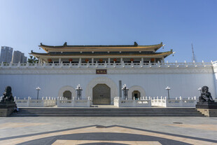 西安永宁门城楼壮丽景观