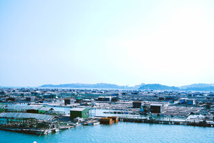 海滨城市美丽景致