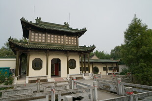 中式古建筑庙宇景观