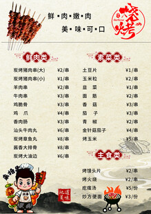 价目表