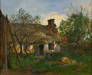 乡村小屋风景