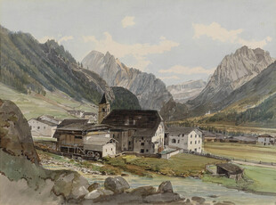 山间村落风景