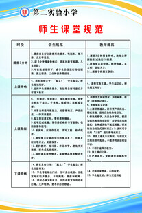 师生课堂规范
