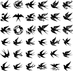 燕子纹