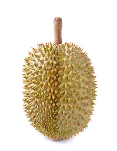 金黄饱满的新鲜榴莲