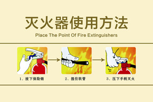 灭火器使用方法
