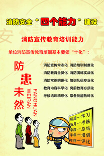 消防四个能力
