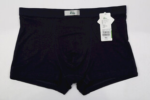 黑色男士平角内裤新品