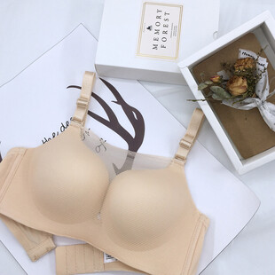 米色无痕女士内衣展示