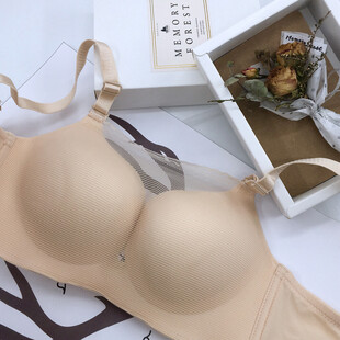 裸色无痕女士内衣展示