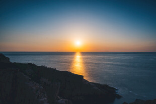 海边日落美景
