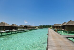 马尔代夫水上度假屋美景