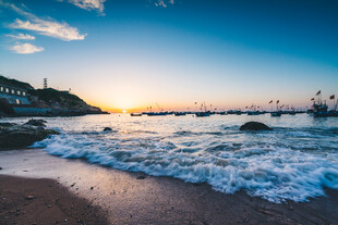 海边日落美景