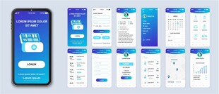 手机APP界面设计展示