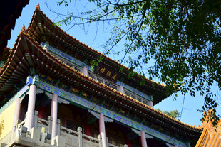 中式古建筑一角