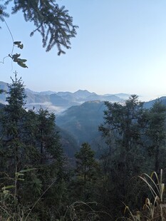 山峦美景