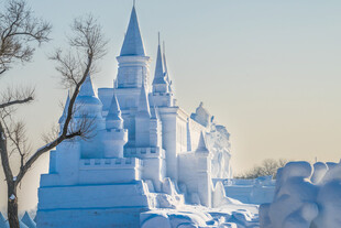 冰雪城堡景观