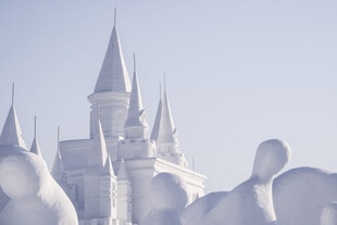 梦幻冰雪城堡景观